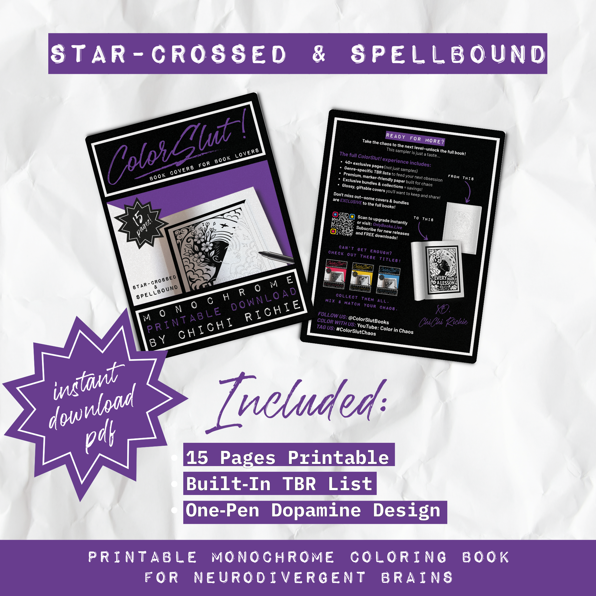 Instant Download - Star-Crossed & Spellbound