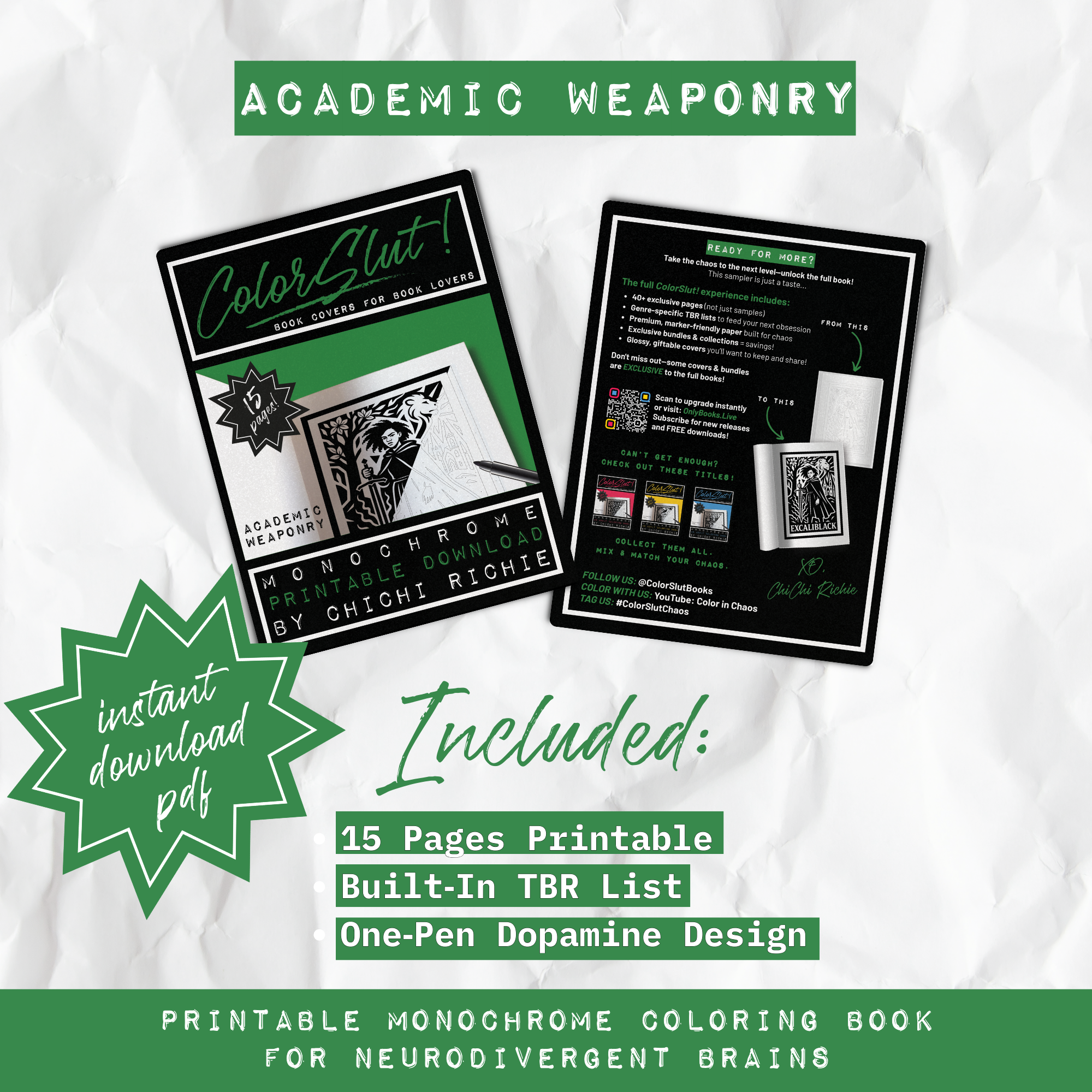 Instant Download - Academic Weaponry