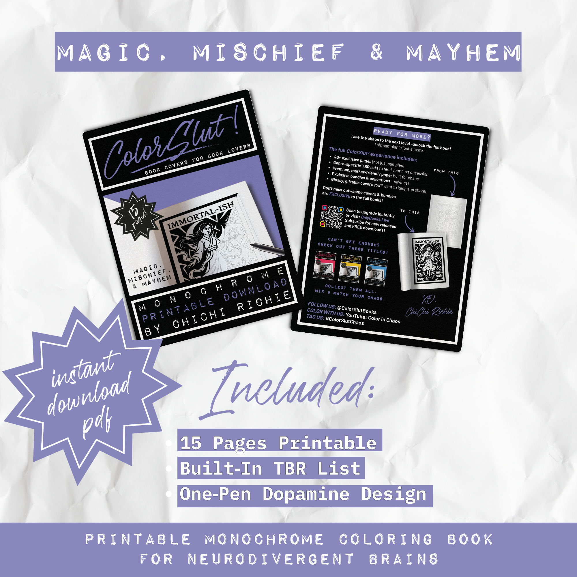 Instant Download - Magic, Mischief & Mayhem
