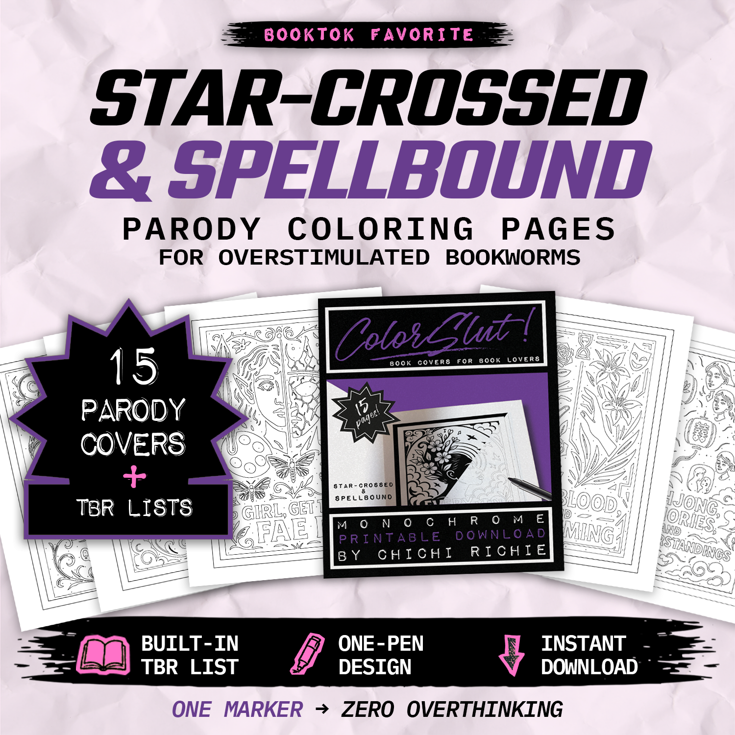 Star-Crossed & Spellbound cover